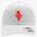 Heart Grenade Cotton Twill Hat (Embroidered) - Customon Front