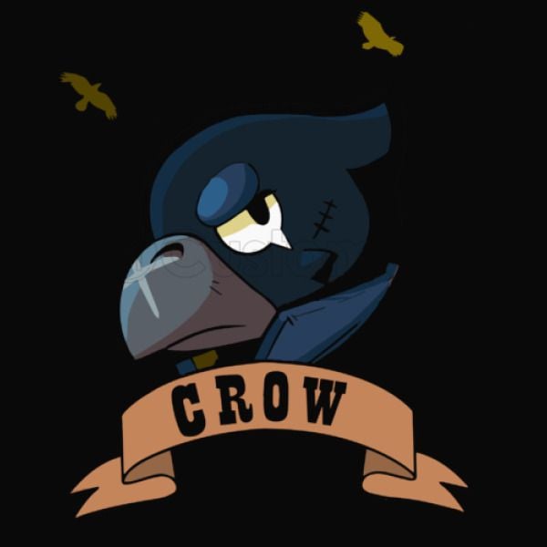 Crow Brawl Stars Long Sleeve T Shirt Customon - leon brawl stars crow resmi