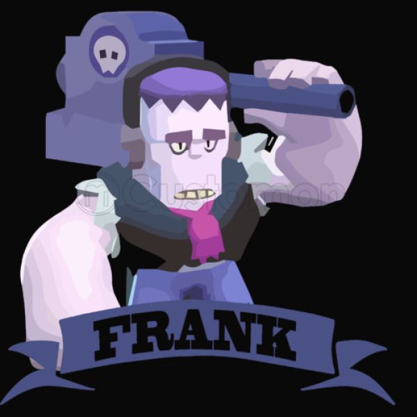 Frank Brawl Stars Baseball T Shirt Customon - brawl stars el primo ou frank