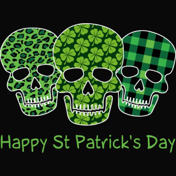 Funny Skull In March We Wear Green Png St Patrick/'s Day Awesome Skulls Gift Shamrock Png St Patrick/'s Day Png Funny Gift