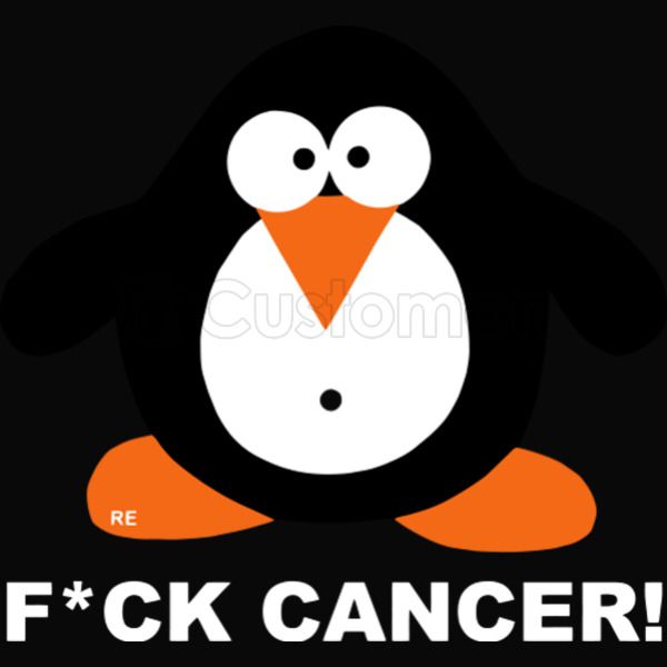 twaalf wasmiddel Welke Fuck Fight Cancer Bird Penguin Pinguin Cool iPhone 6/6S Case - Customon