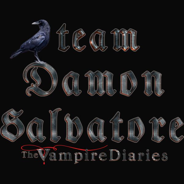 Team Damon Salvatore The Vampire Diaries White Youth T Shirt Customon - vampire shirtboy roblox