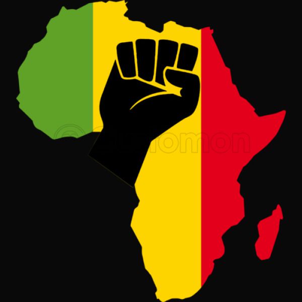 Africa Black Power Africa Map Fist African Iphone X Customon