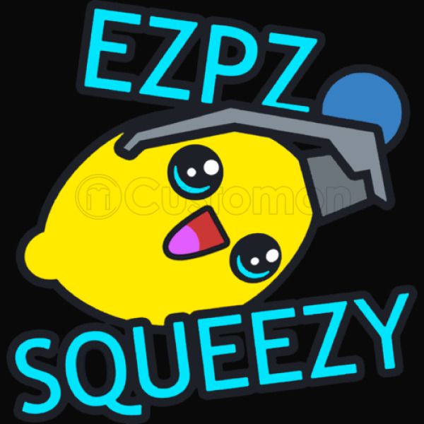 Easy Peasy Lemon Squeezy Ezpz Youth T Shirt Customon - lemon shirt roblox