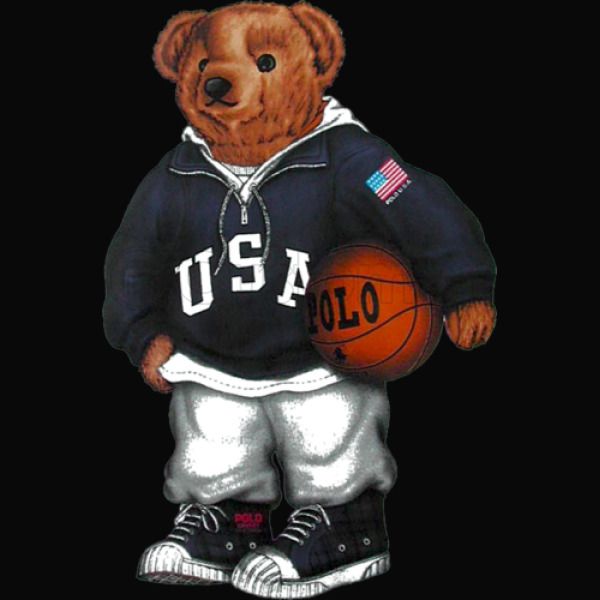 basketball polo bear