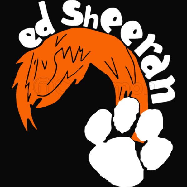Ed Sheeran Logo White Thong Customon