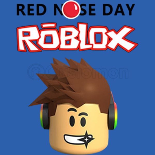 Roblox Red Nose Day Youth T Shirt Customon