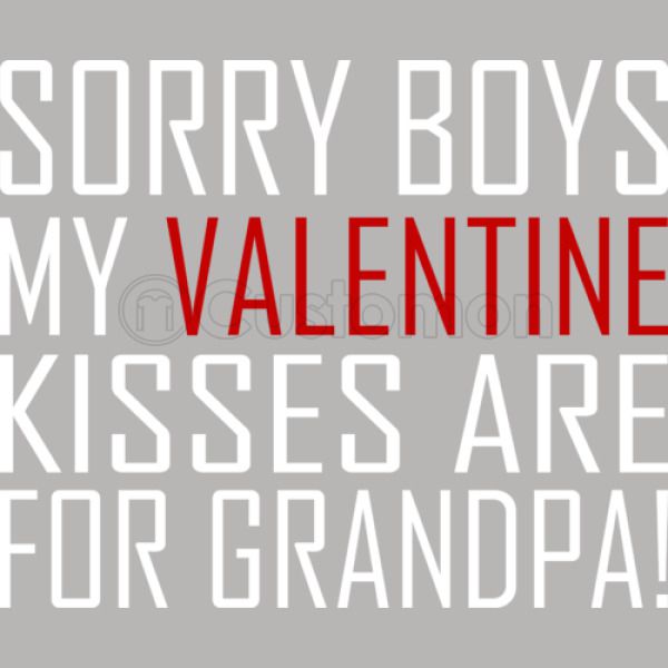 Download Sorry Boys My Valentine Kisses Are For Grandpa Valentines Day 2021 Travel Mug Customon