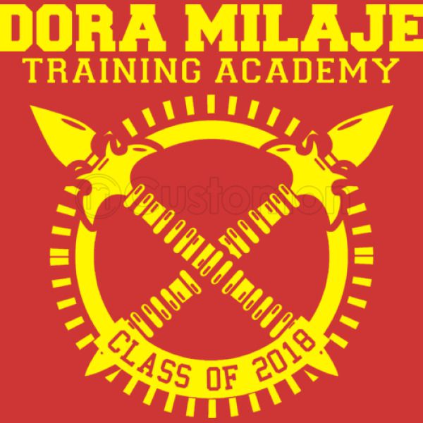 Dora Milaje Training Academy Class Of 2018 Youth T Shirt Customon - dora roblox shirt