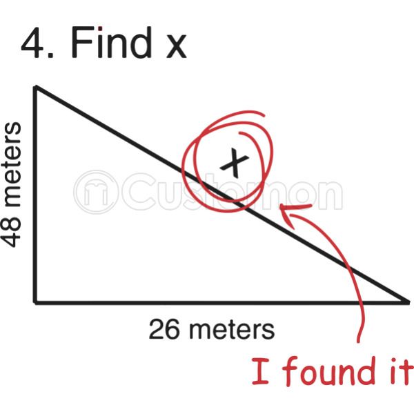 Find X Math Funny Test iPhone 6/6S Plus Case - Customon