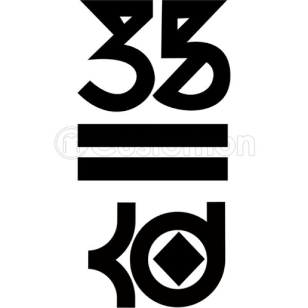 Kevin Durant 35 Kd Black Logo iPhone 6 