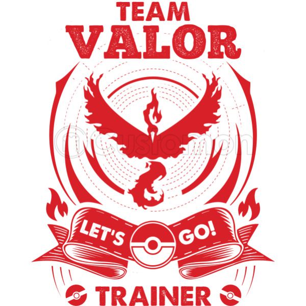 Team Valor Lets Go Trainer Travel Mug Customon