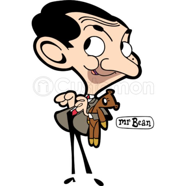 Cute Design Art Mr Bean Cartoon Youth T Shirt Customon - mr bean baby t shirt roblox
