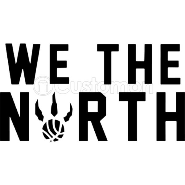 we the north black t shirt