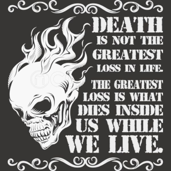 Death Is Not The Greatest Loss In Life Youth T Shirt Customon - roblox code for xxxtentacion return by death
