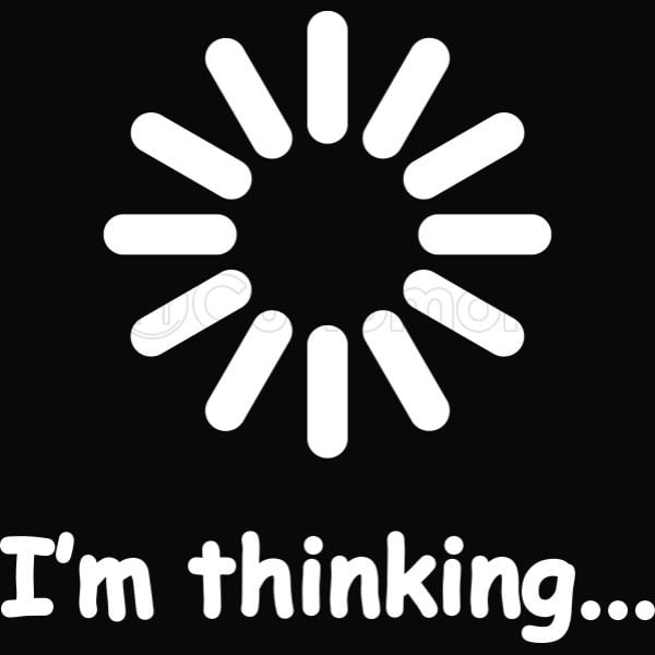 Image result for Images of I'm thinking about it