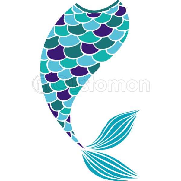 Mermaid Tail Youth T Shirt Customon - mermaid tail code for roblox high school