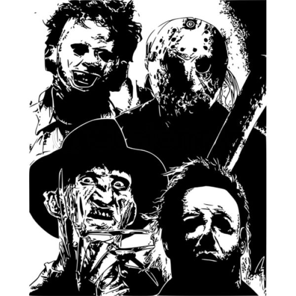 Halloween Horror Movies Tee Freddy Krueger Jason Voorhees Leatherface Michael Myers Iphone 66s Case Customon