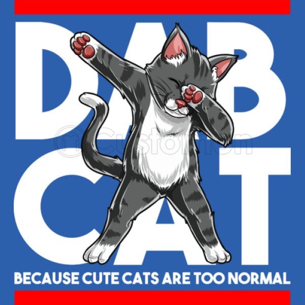  DAB  CAT  Kids Hoodie Customon com