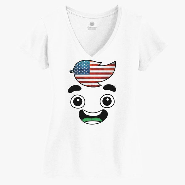 Guava Juice The America Women S V Neck T Shirt Customon - guava juice roblox womens v neck t shirt customon