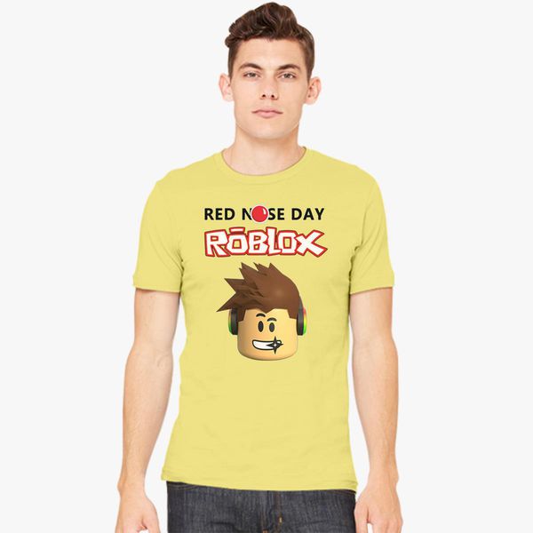 Roblox Red Nose Day Men S T Shirt Customon