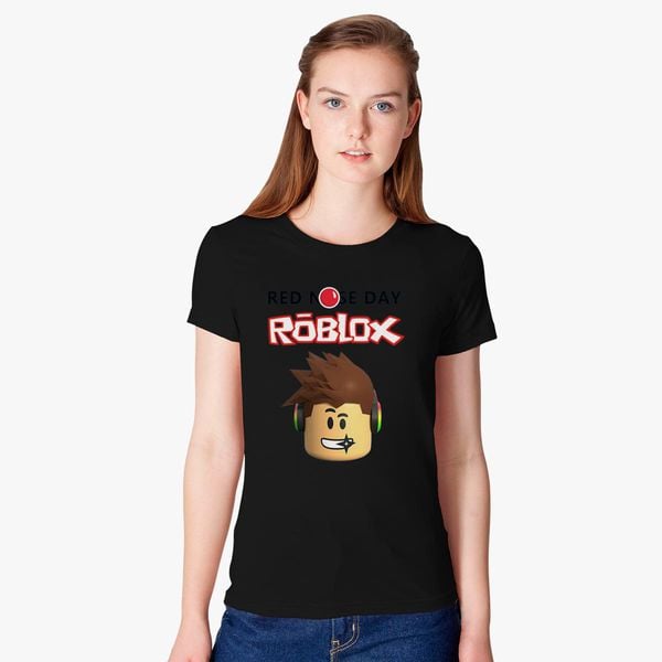 roblox black and red shirt