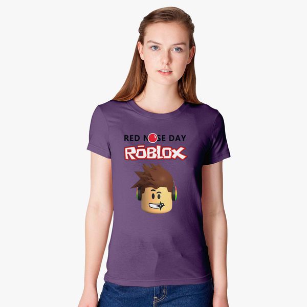 Roblox Red Nose Day Women S T Shirt Customon - t shirts on roblox off 79 free shipping