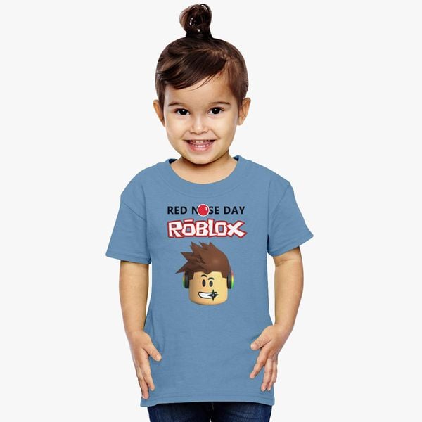 Roblox Red Nose Day Toddler T Shirt Customon - red t shirt roblox off 73 free shipping
