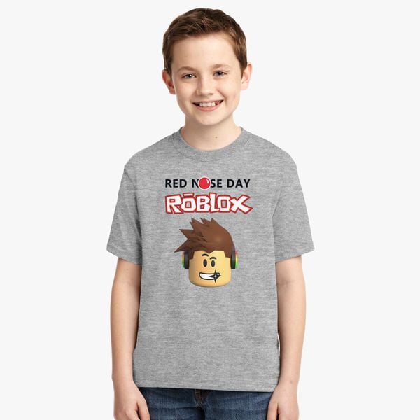 Roblox Red Nose Day Youth T Shirt Customon - red roblox children nose day in large child short half sleeve shirt 7057 t shirts black buy at the price of 29 59 in dhgate com imall com