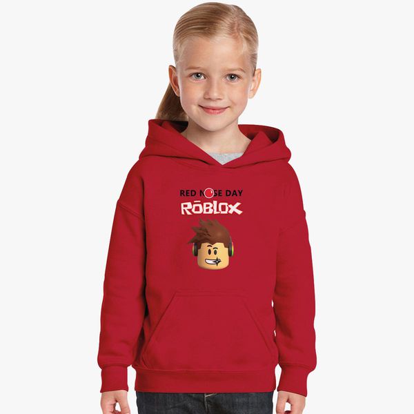 Roblox Red Nose Day Kids Hoodie Customon - cute sweater roblox