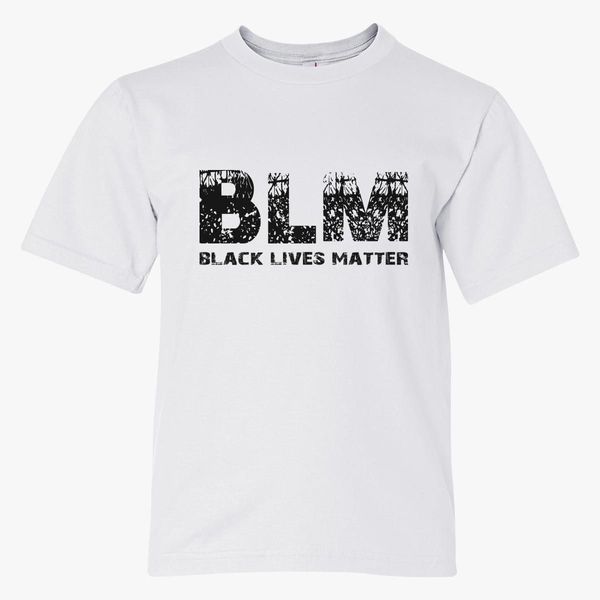 Blm Black Lives Matter Youth T Shirt Customon