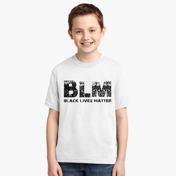 Blm Black Lives Matter Youth T Shirt Customon
