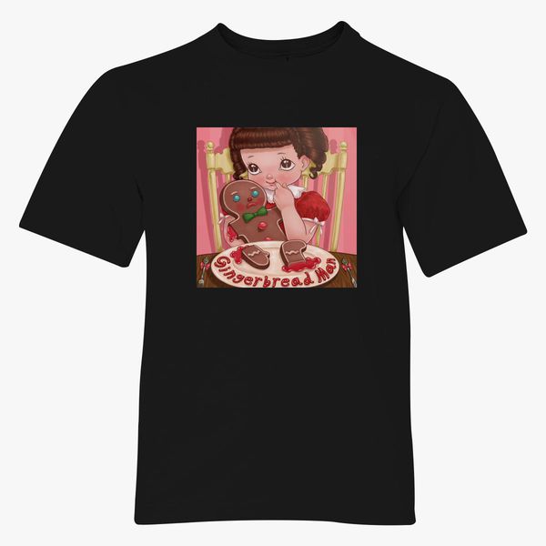 Melanie Martinez And Gingerbread Man Youth T Shirt Customon - gingerbread man outfit roblox