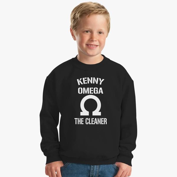 Kenny Omega Logo Kids Sweatshirt Customon - kenny omega shirt roblox