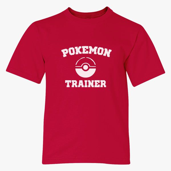 Pokemon Trainer Youth T Shirt Customon - pokemon trainer shirt roblox