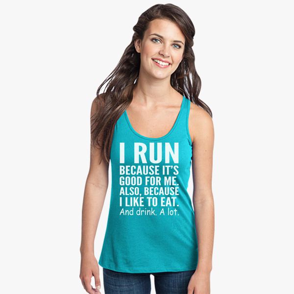 Women's racerback tank top I love you SOY much