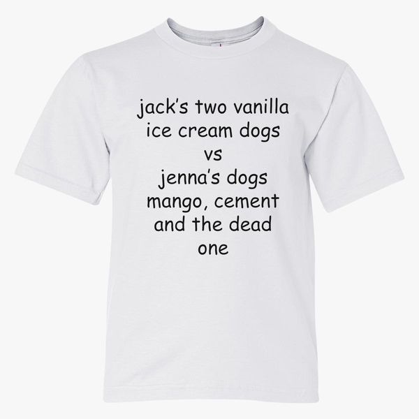 Jacksfilms Fam Squad Jenna Marbles Vs Jacksfilms Youth T Shirt