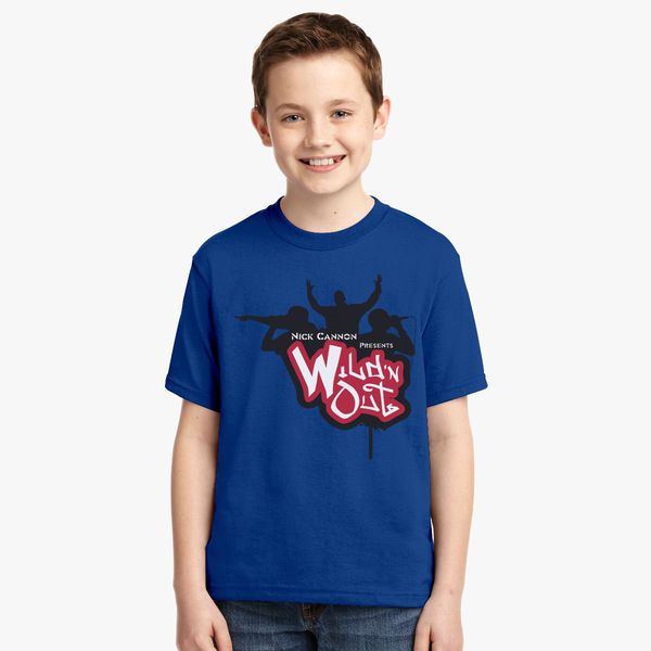 Wild N Out Nick Cannon Youth T Shirt Customon - roblox t shirt cannon codes