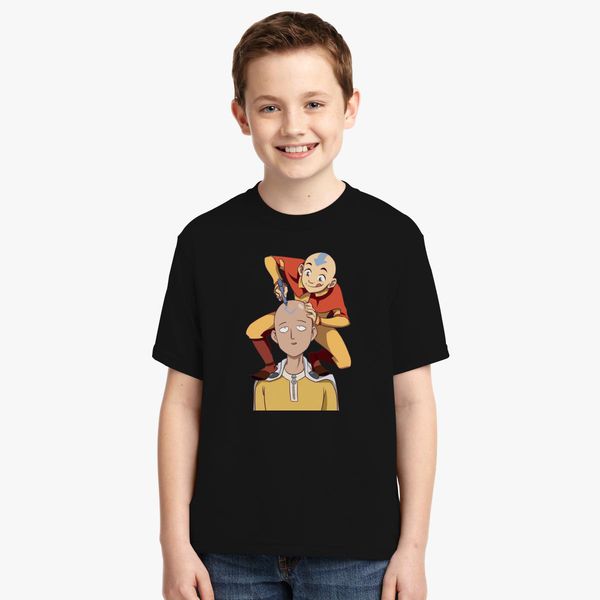 One Punch Man And Avatar Funny Youth T Shirt Customon