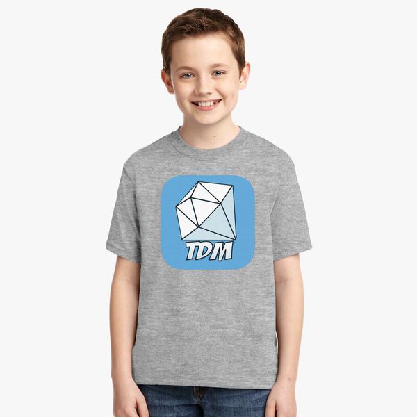Dantdm Diamond Youth T Shirt Customon - dantdm merch roblox
