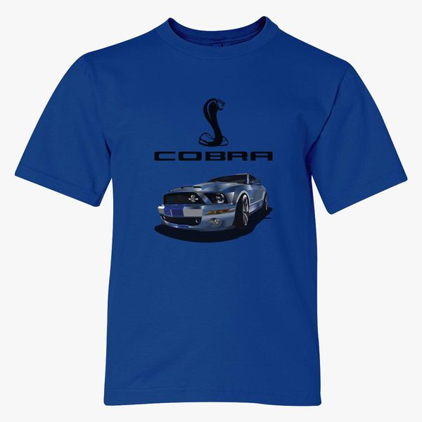 Master Cars Cobra Mustang Youth T Shirt Customon