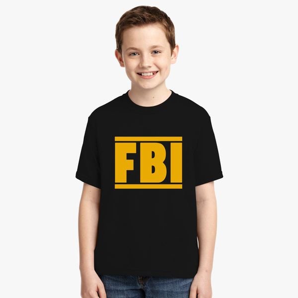 Fbi Tee Youth T Shirt Customon - fbi roblox shirt