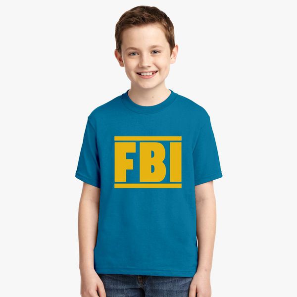 Fbi Tee Youth T Shirt Customon - fbi shirt roblox id t shirt designs