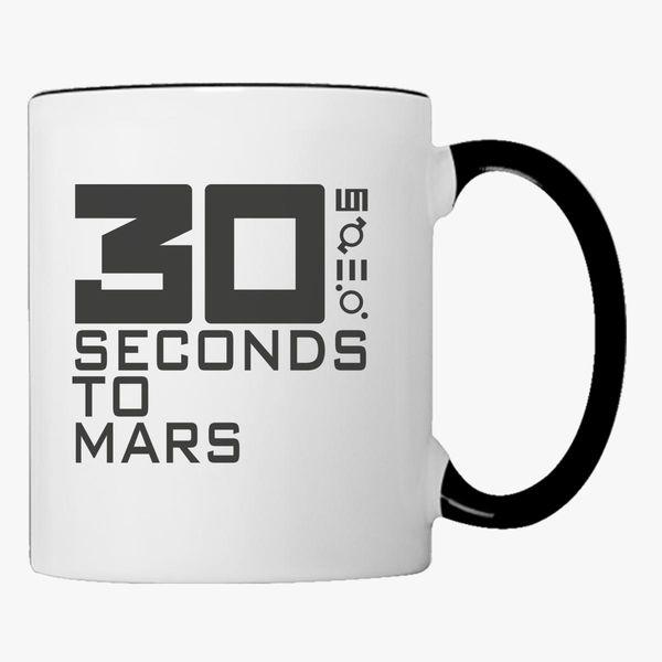 30 Seconds To Mars Logo Coffee Mug Customon