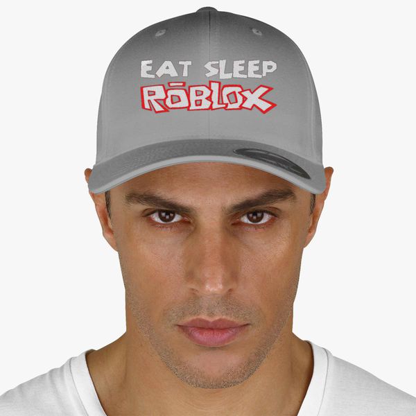 Eat Sleep Roblox Baseball Cap Embroidered Customon - eat sleep roblox foam trucker hat customon