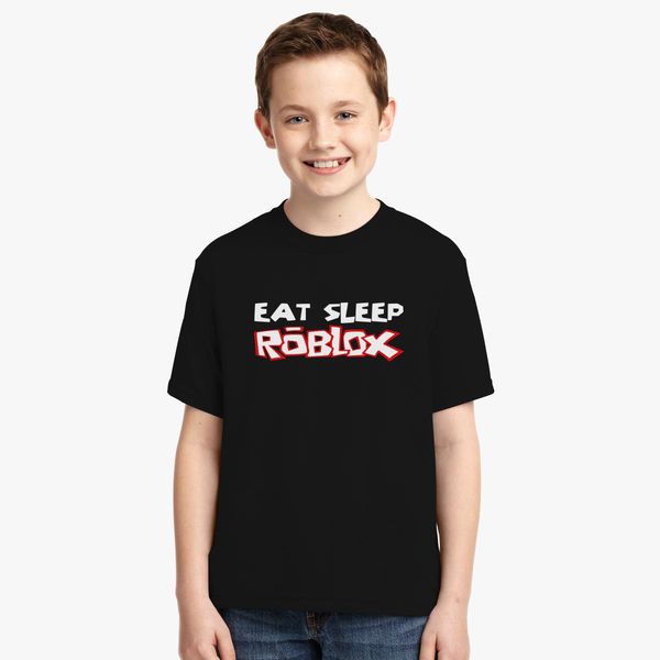 Eat Sleep Roblox Youth T Shirt Customon - y8 t shirt roblox
