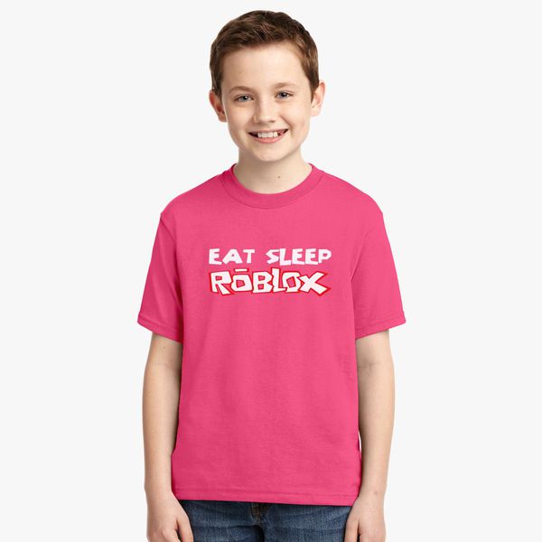 Eat Sleep Roblox Youth T Shirt Customon - kids t shirt eat sleep roblox gift ln lntee