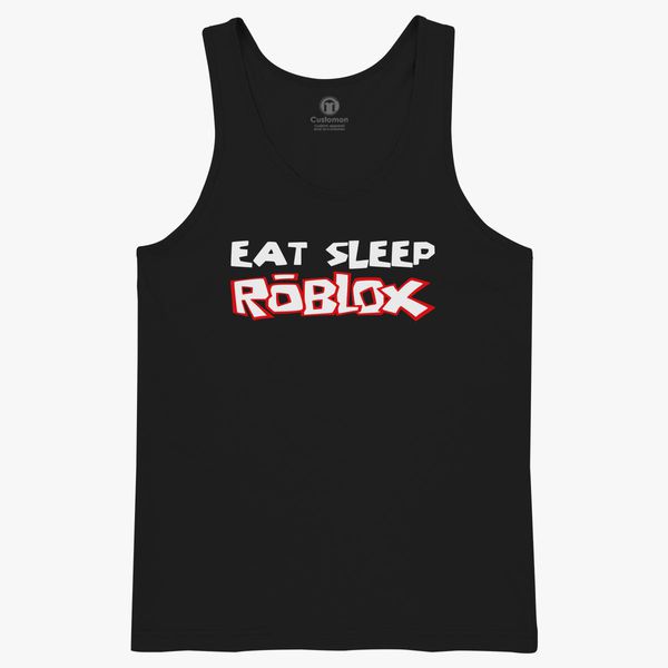 Eat Sleep Roblox Men S Tank Top Customon - uniform shirt for sleep roblox