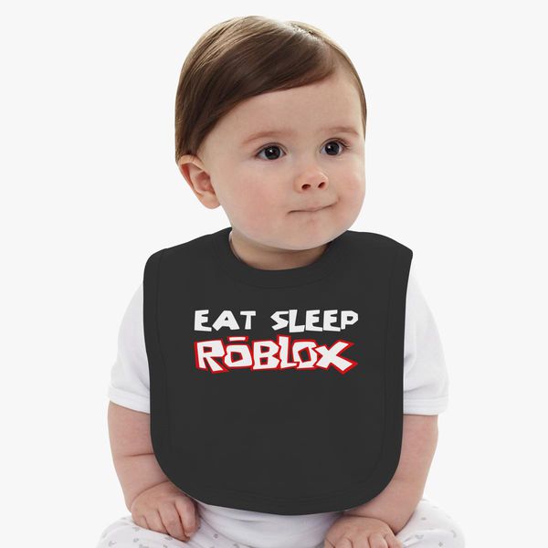 Eat Sleep Roblox Baby Bib Customon - eat sleep roblox snapback hat embroidered customon