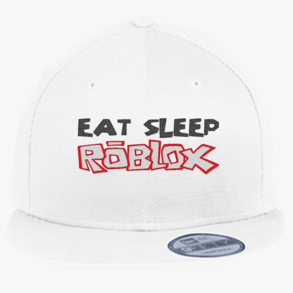 Eat Sleep Roblox New Era Snapback Cap Embroidered Customon - eat sleep roblox snapback hat embroidered customon